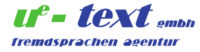 Logo der ue-text GmbH